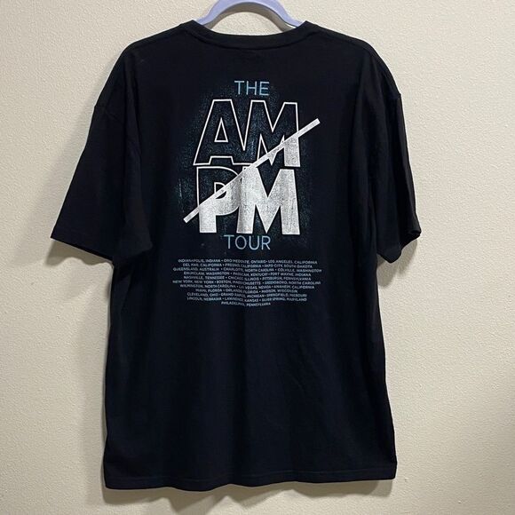 Chase Rice AMPM Tour 22 Concert T-Shirt Black XXL Graphic Band Tee Country Music - Picture 4 of 11